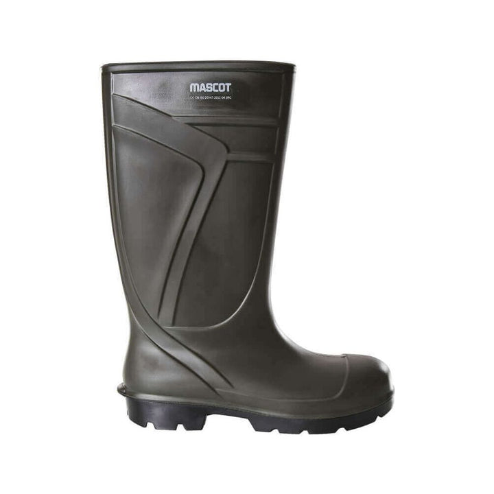 Mascot PU Wellington Boots F0850-703 Front #colour_dark-olive-green