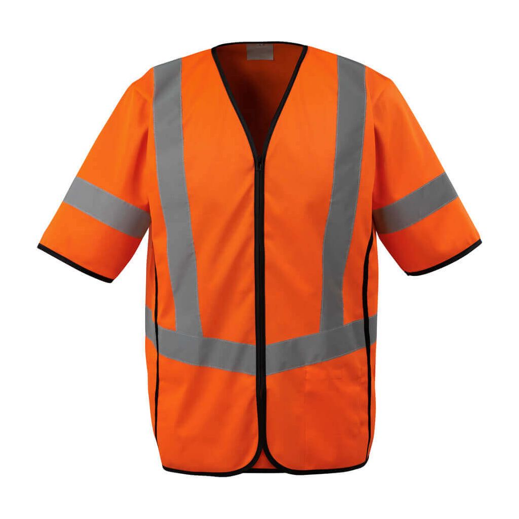 Mascot Packwood Hi-Vis Traffic Vest 50216-310 Front #colour_hi-vis-orange