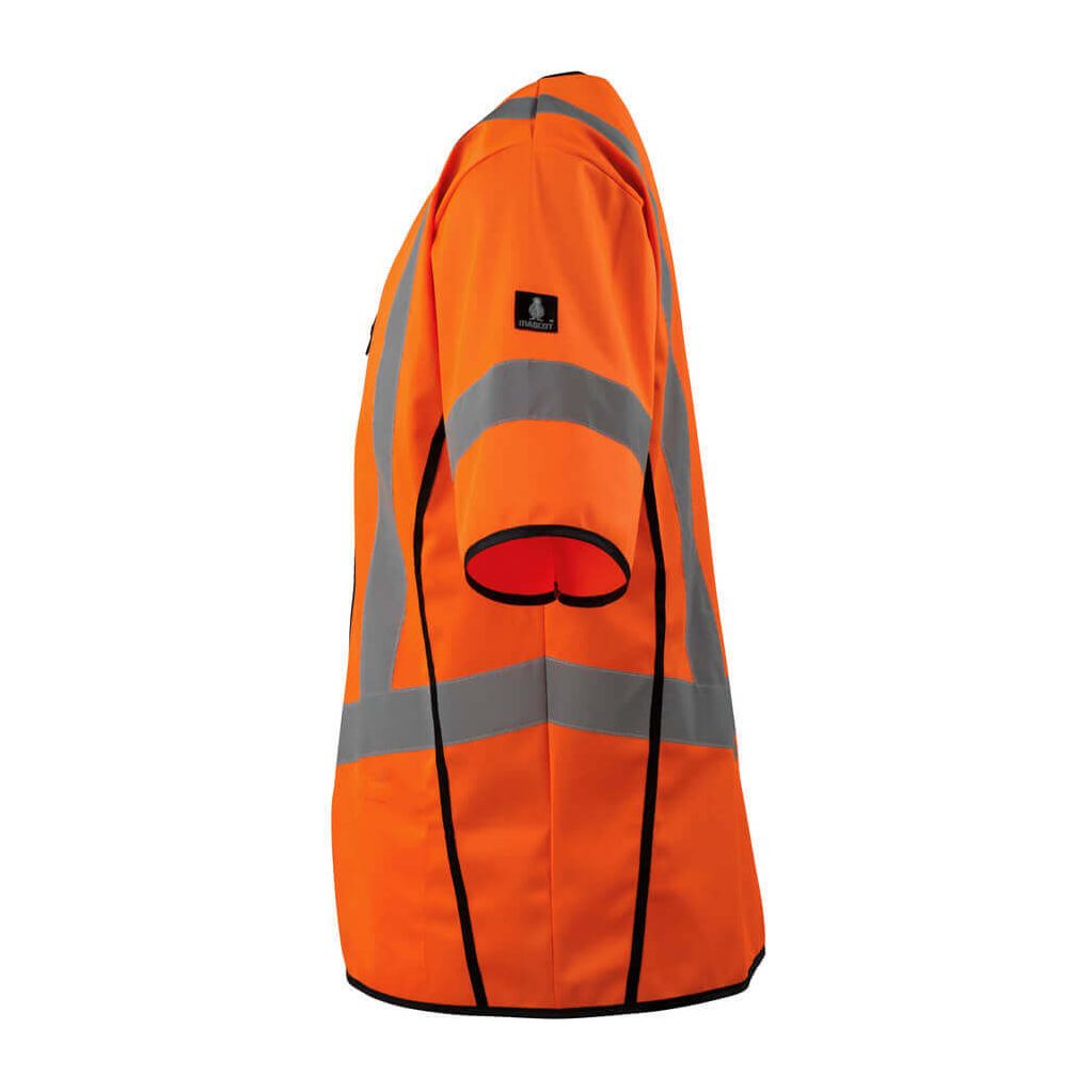 Mascot Packwood Hi-Vis Traffic Vest 50216-310 Right #colour_hi-vis-orange