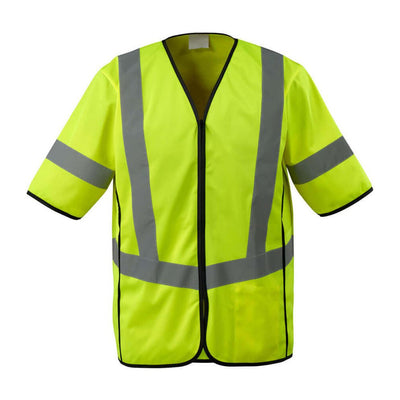Mascot Packwood Hi-Vis Traffic Vest 50216-310 Front #colour_hi-vis-yellow