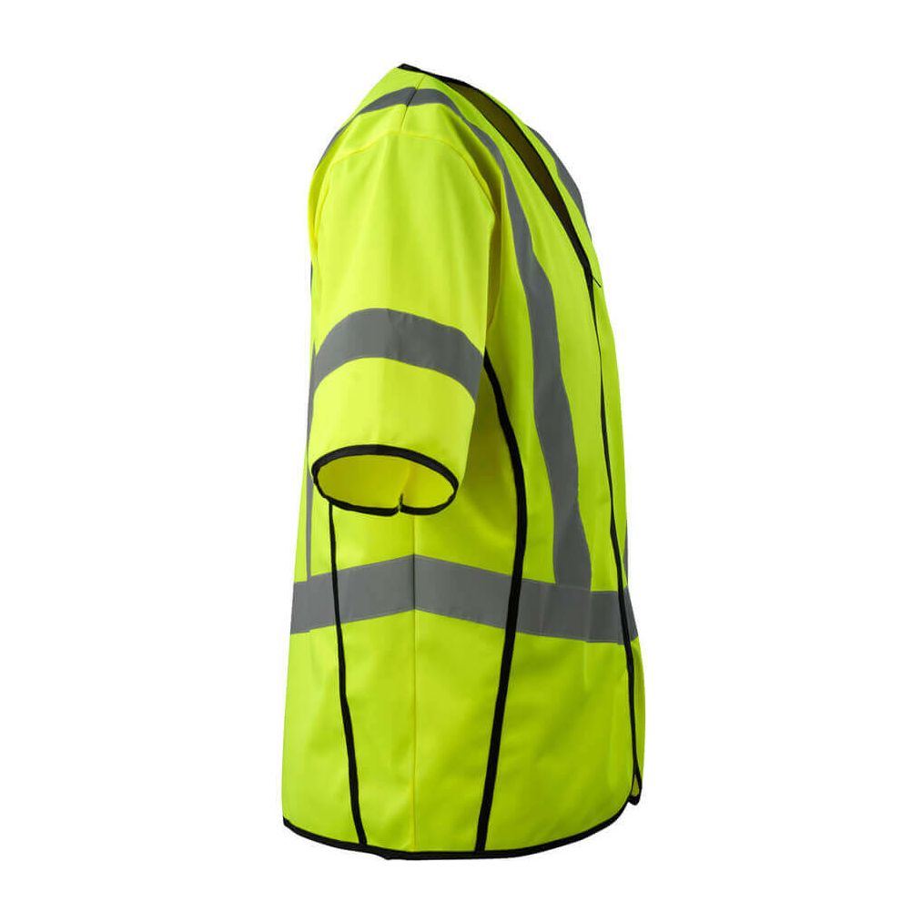 Mascot Packwood Hi-Vis Traffic Vest 50216-310 Left #colour_hi-vis-yellow