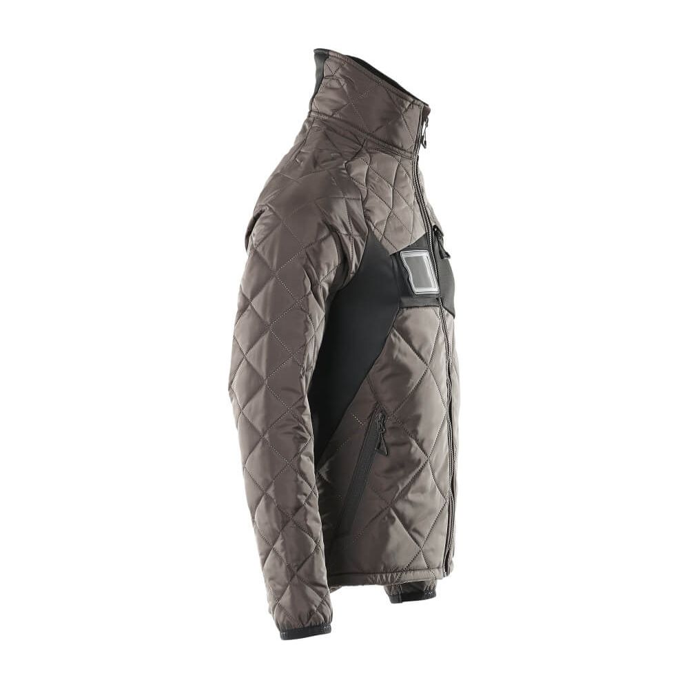 Mascot Padded Thermal Jacket 18015-318 Left #colour_dark-anthracite-grey-black