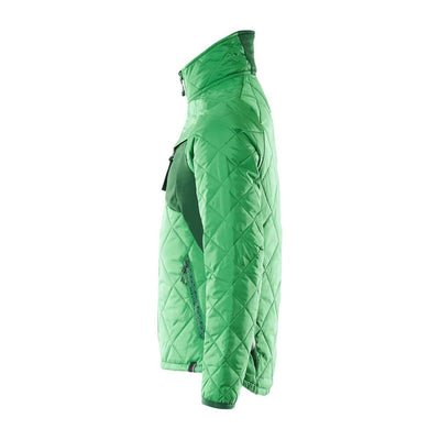 Mascot Padded Thermal Jacket 18015-318 Right #colour_grass-green-green