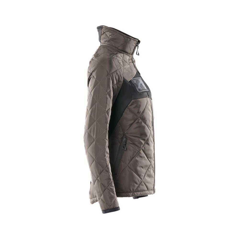 Mascot Padded Thermal Jacket 18025-318 Left #colour_dark-anthracite-grey-black