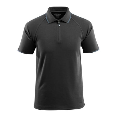 Mascot Palamos Work Polo shirt 50458-978 Front #colour_black