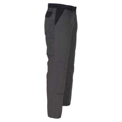 Mascot Palermo Work Trousers 00955-630 Left #colour_anthracite-grey-black