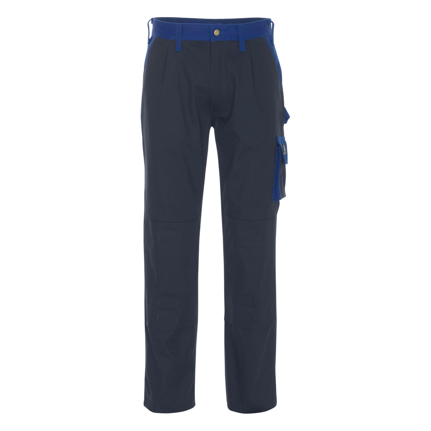 Mascot Palermo Work Trousers 00955-630 Front #colour_navy-blue-royal-blue