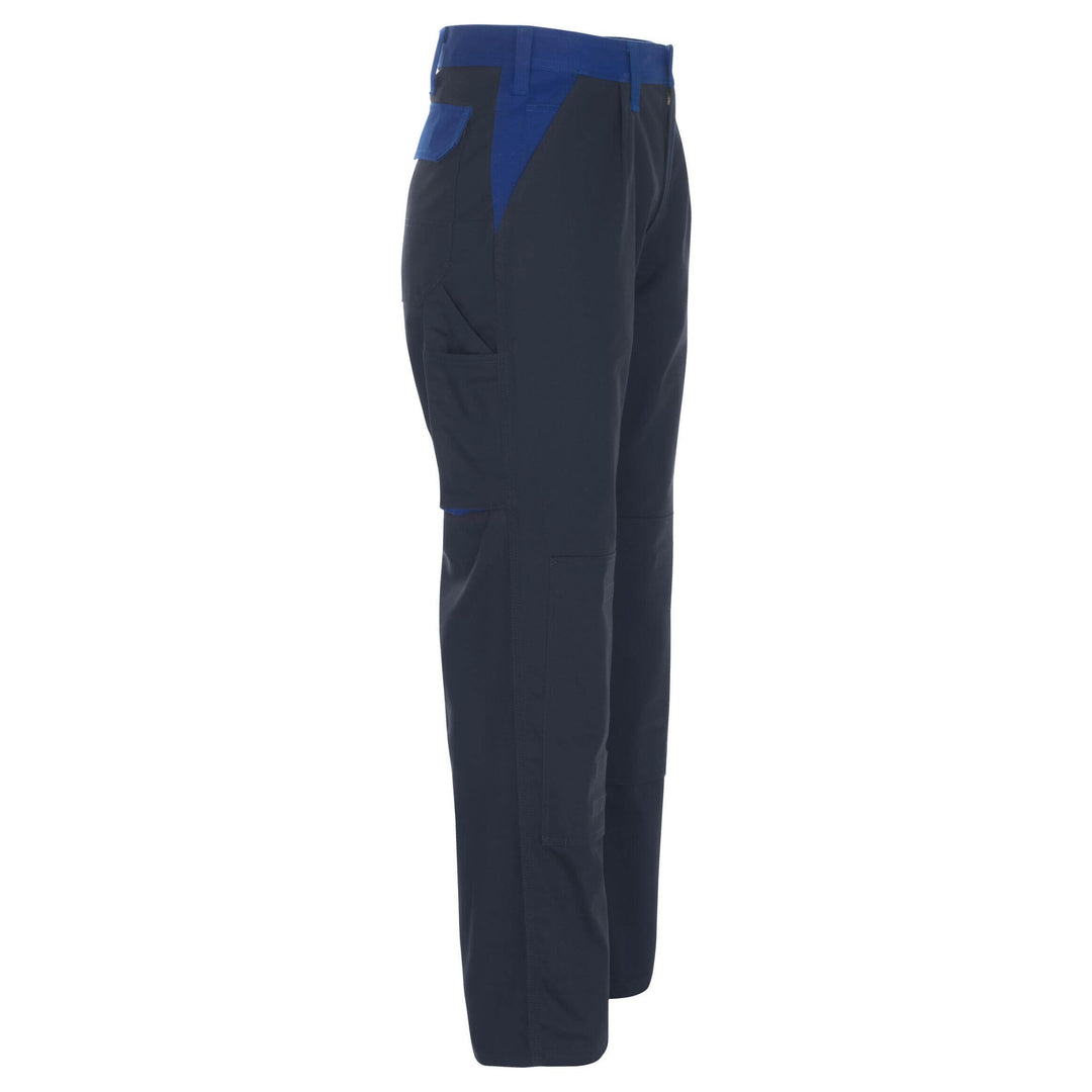 Mascot Palermo Work Trousers 00955-630 Left #colour_navy-blue-royal-blue