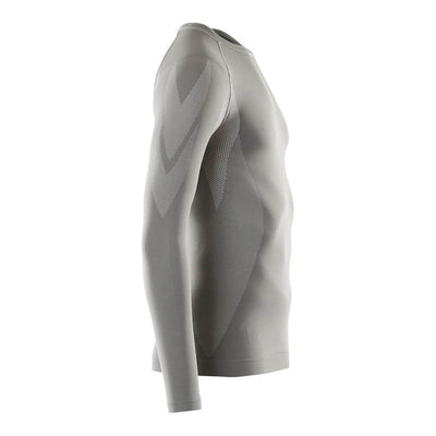 Mascot Parada Base-Layer Shirt Top 50178-870 Left #colour_light-grey-flecked