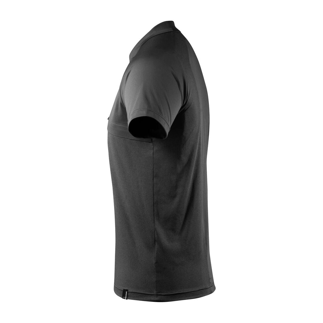 Mascot Polo Shirt Advanced Zip-Pocket 17283-945 Right #colour_dark-anthracite-grey
