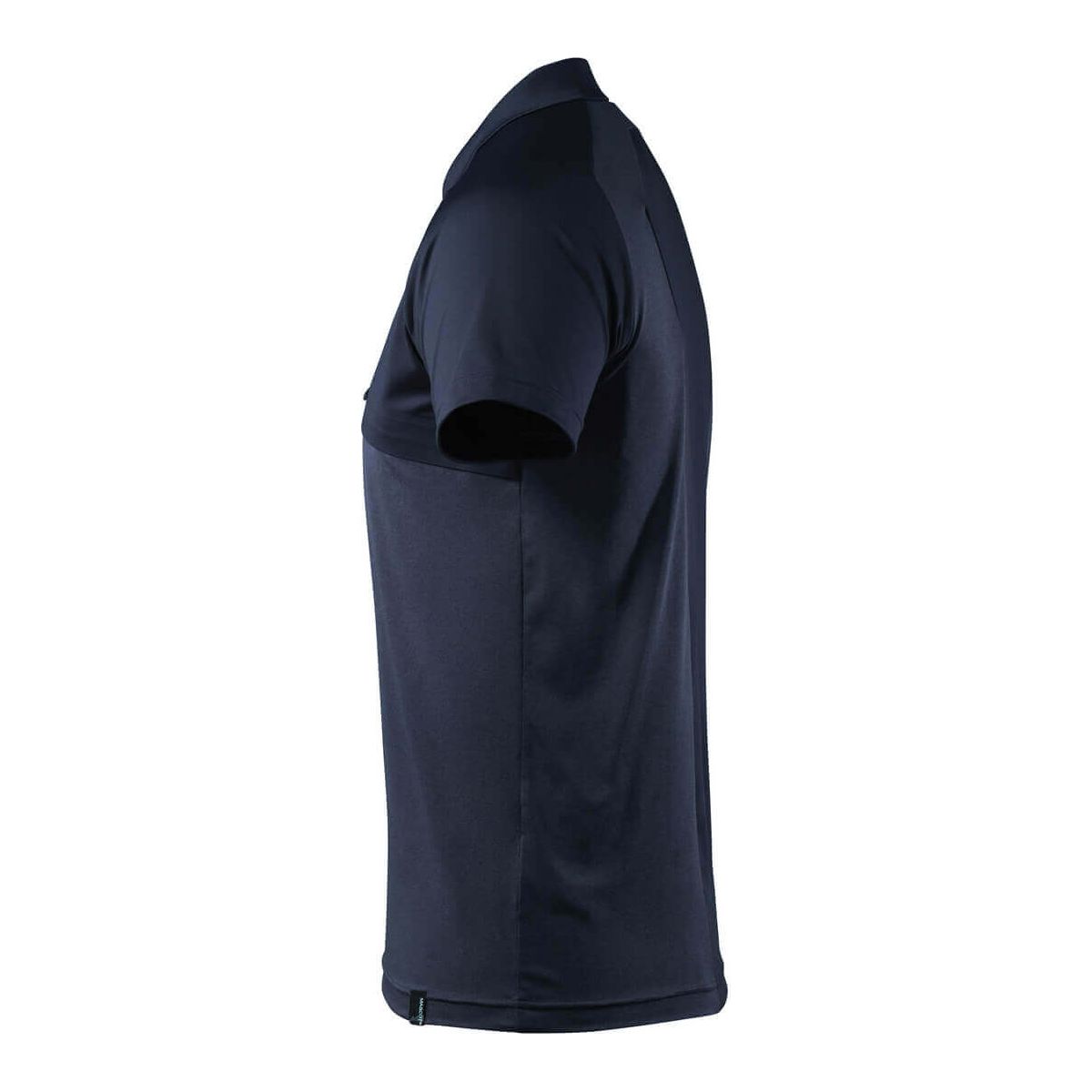 Mascot Polo Shirt Advanced Zip-Pocket 17283-945 Right #colour_dark-navy-blue
