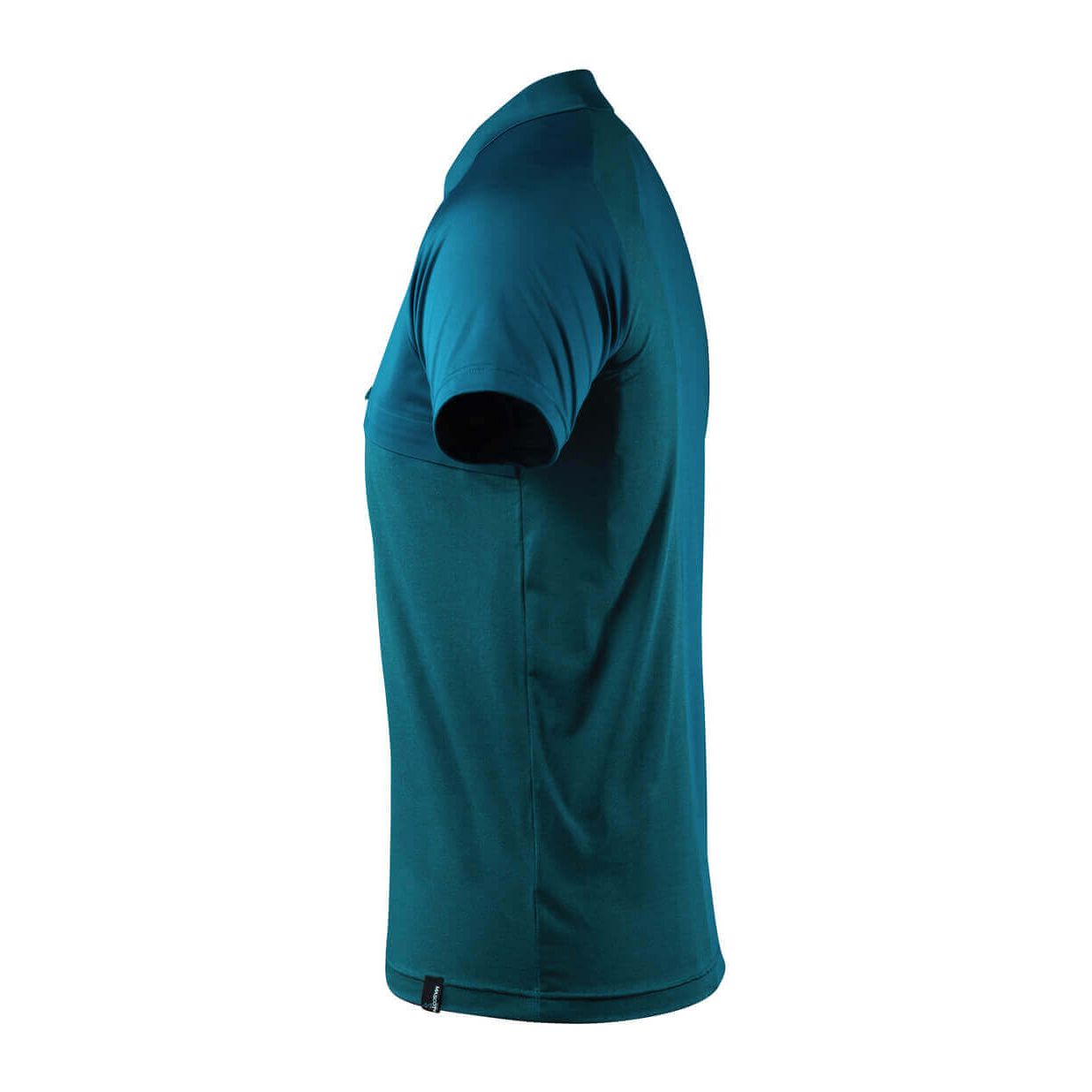 Mascot Polo Shirt Advanced Zip-Pocket 17283-945 Right #colour_dark-petroleum