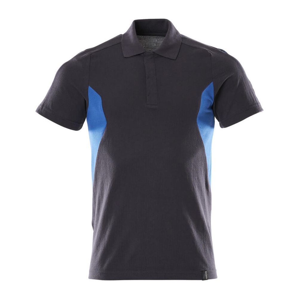 Mascot Polo shirt 18383-961 Front #colour_dark-navy-blue-azure-blue