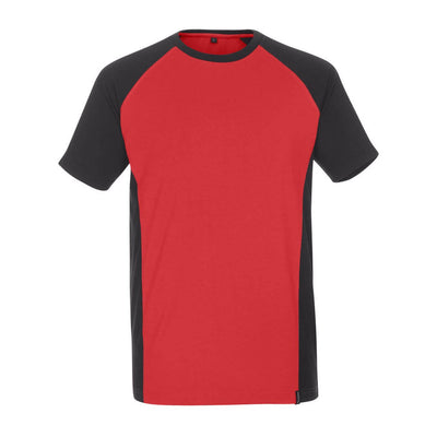Mascot Potsdam Work T-shirt 50567-959 Front #colour_red-black