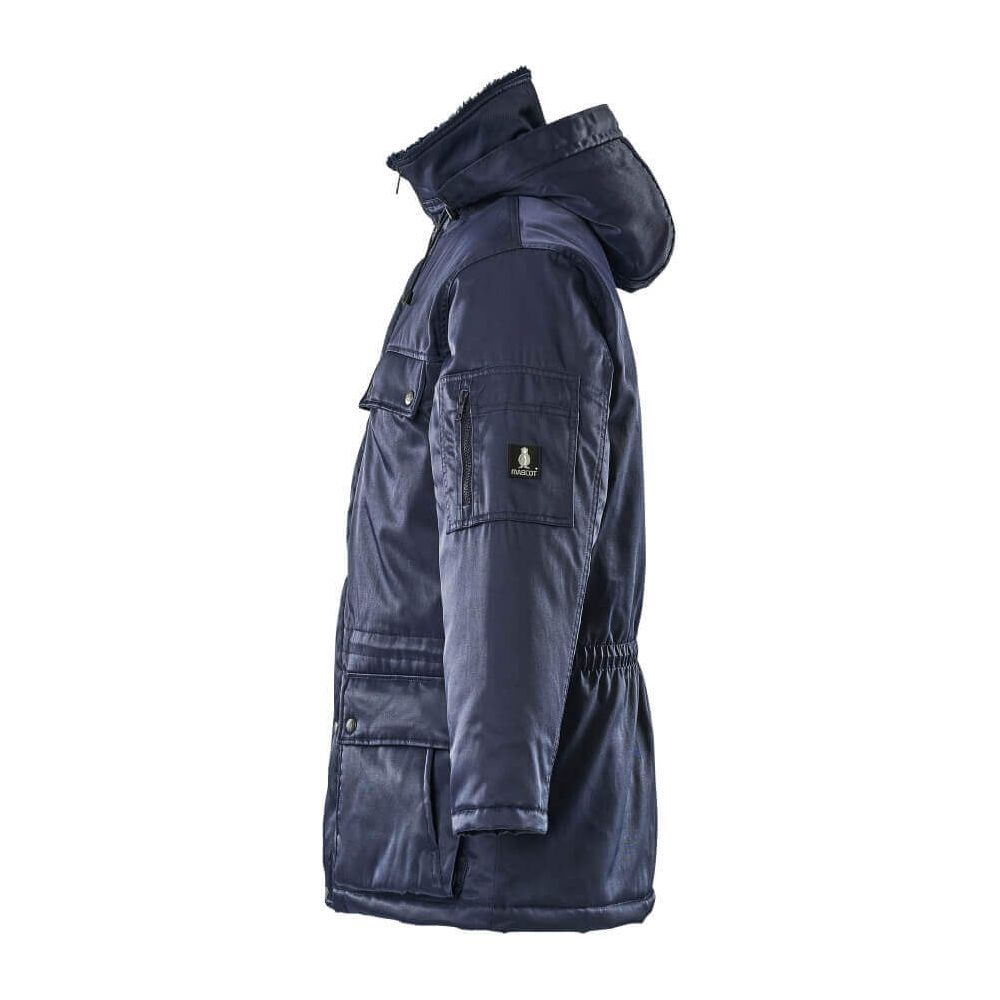 Mascot Quebec Work Parka Jacket 00510-620 Right #colour_navy-blue