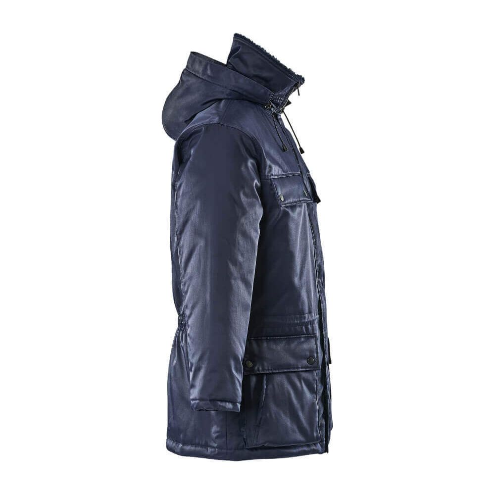 Mascot Quebec Work Parka Jacket 00510-620 Left #colour_navy-blue