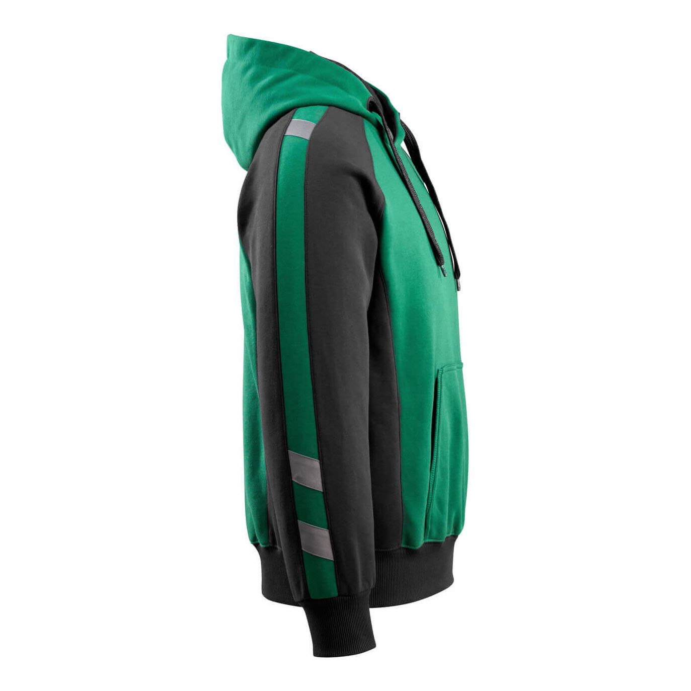 Mascot Regensburg Work Hoodie 50572-963 Left #colour_green-black