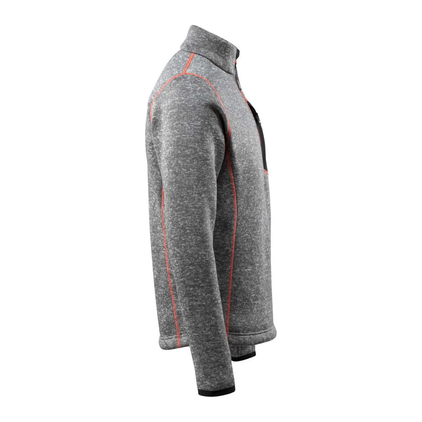 Mascot Reims Half-Zip Knitted Jumper 50149-951 Left #colour_grey