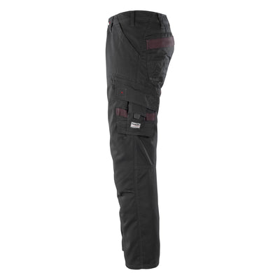 Mascot Rhodos Work Trousers 07279-154 Right #colour_black