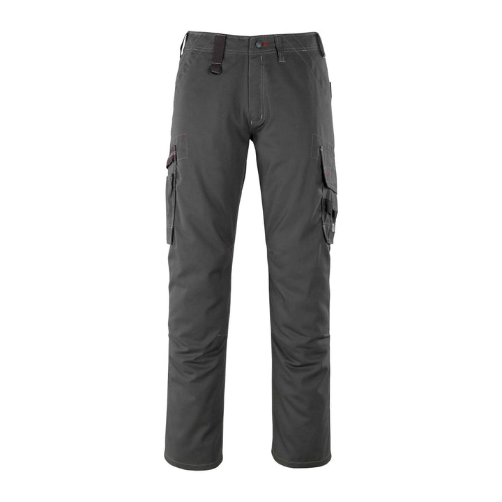 Mascot Rhodos Work Trousers 07279-154 Front #colour_dark-anthracite-grey