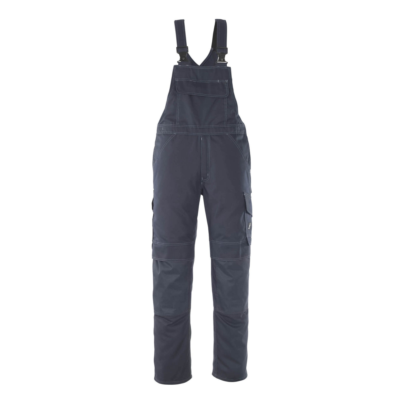 Mascot Richmond Bib-Brace Kneepad Pockets 10169-154 Front #colour_dark-navy-blue