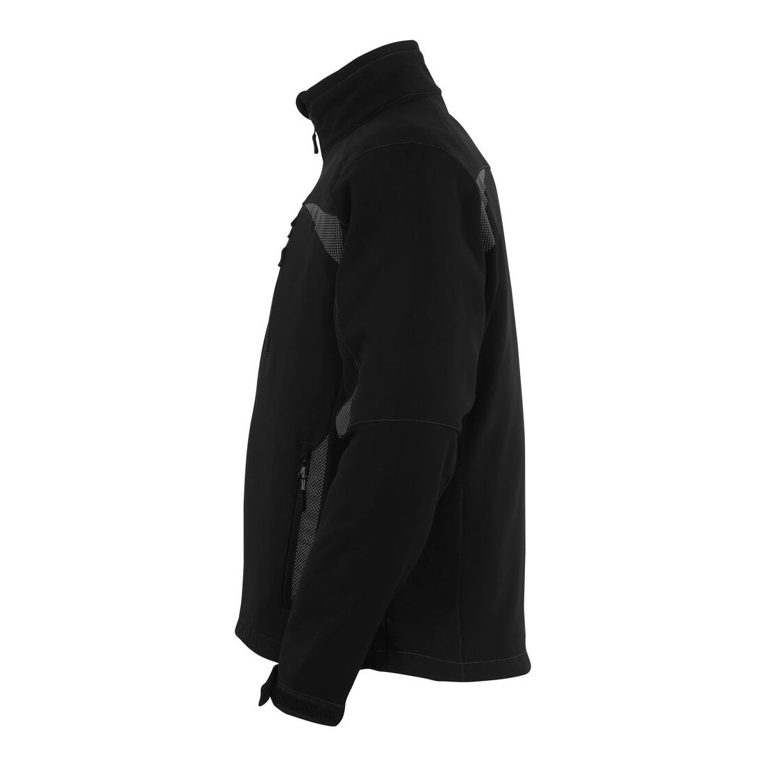 Mascot Ripoll Softshell Jacket Fleece-Lined 10002-883 Right #colour_black