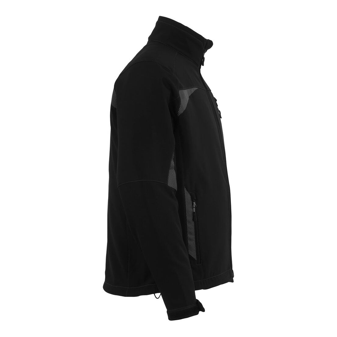 Mascot Ripoll Softshell Jacket Fleece-Lined 10002-883 Left #colour_black