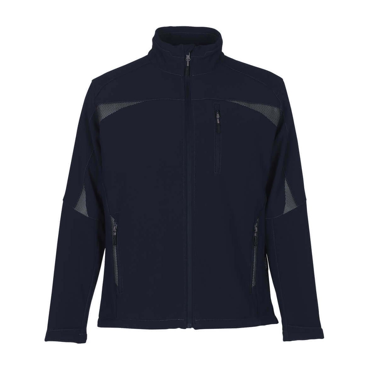 Mascot Ripoll Softshell Jacket Fleece-Lined 10002-883 Front #colour_navy-blue
