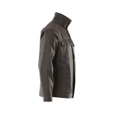 Mascot Rockford Work Jacket 10509-442 Left #colour_dark-anthracite-grey