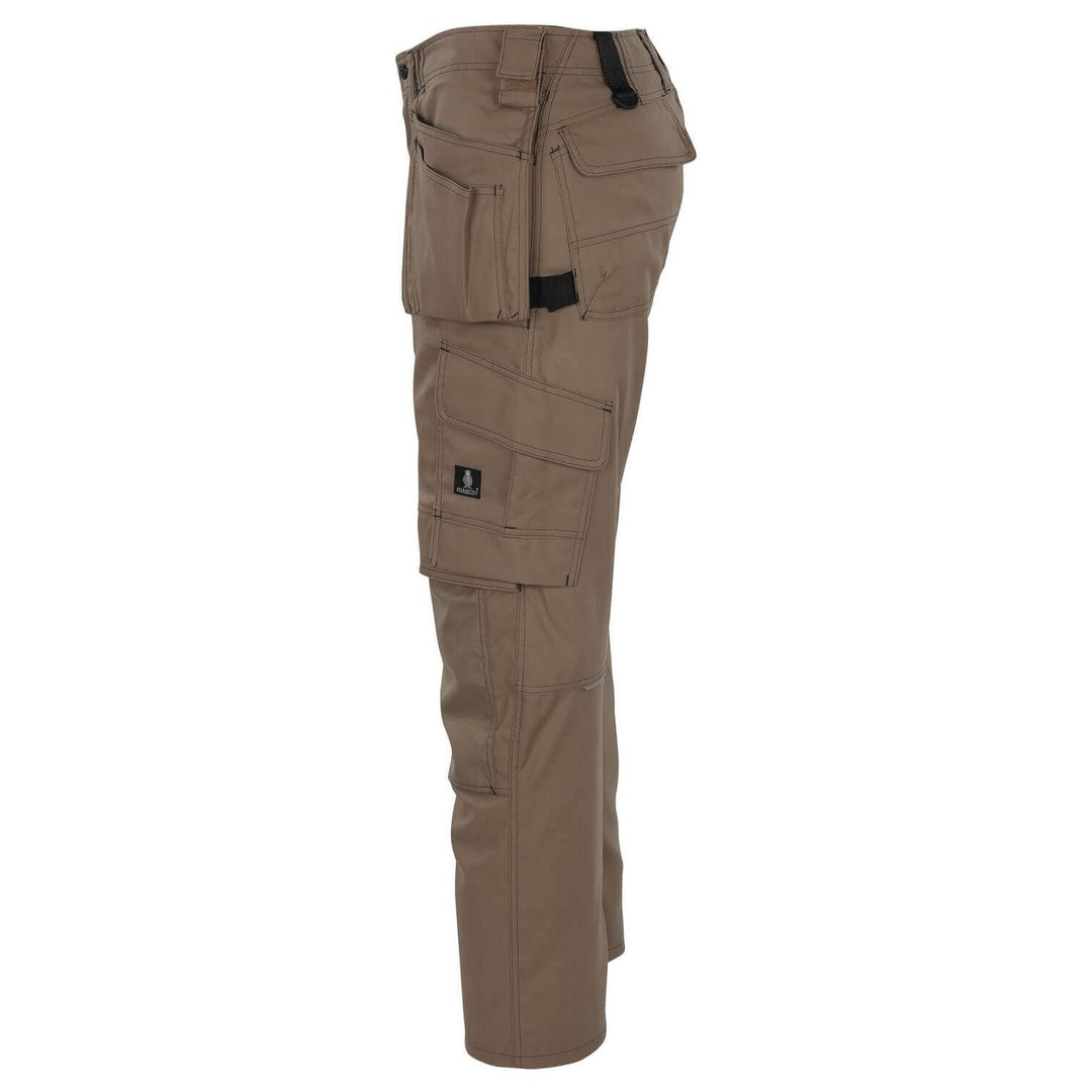 Mascot Ronda Trousers Kneepad and Holster Pockets 08131-010 Right #colour_khaki