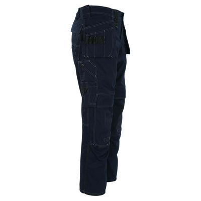 Mascot Ronda Trousers Kneepad and Holster Pockets 08131-010 Left #colour_navy-blue
