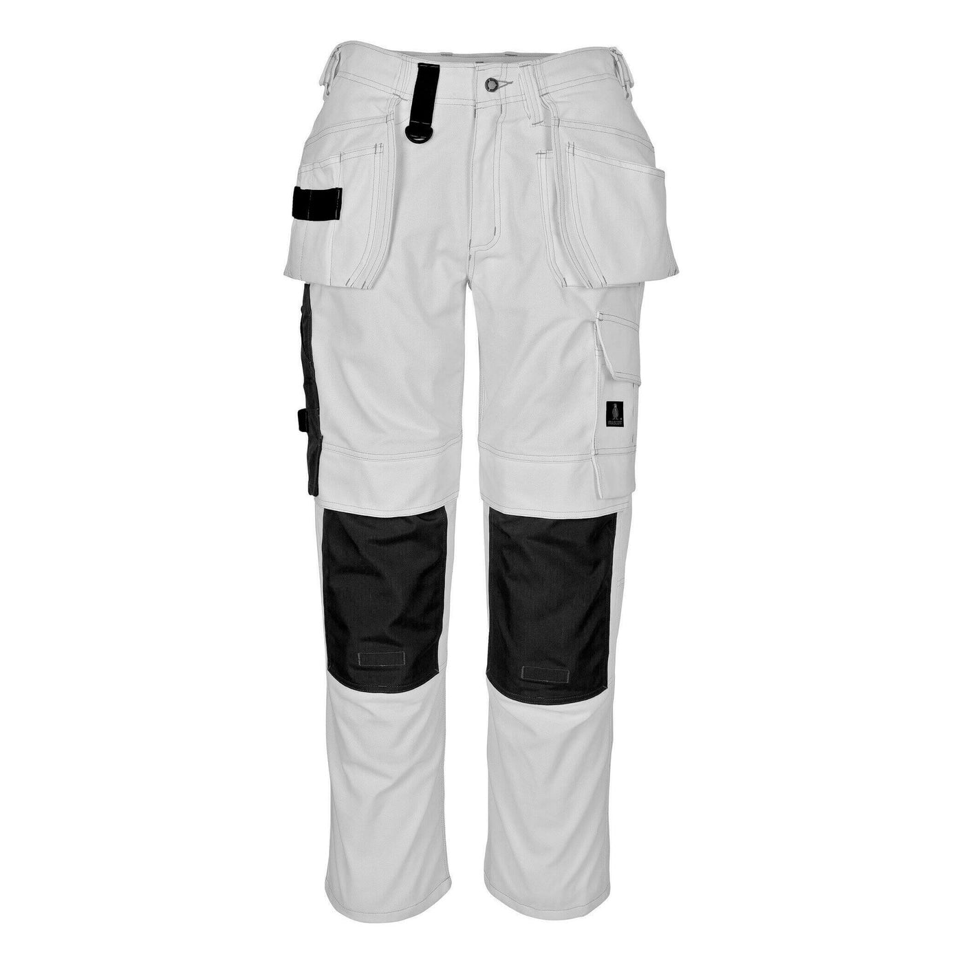 Mascot Ronda Trousers Kneepad and Holster Pockets 08131-010 Front #colour_white