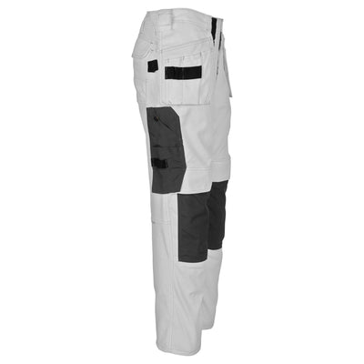 Mascot Ronda Trousers Kneepad and Holster Pockets 08131-010 Left #colour_white