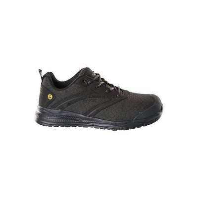 Mascot S1P Safety Shoe F0250-909 Front #colour_black-black