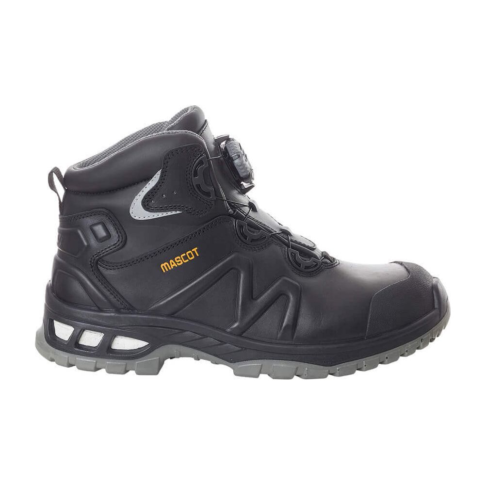 Mascot Safety Work Boots S3 F0136-902 Front #colour_black