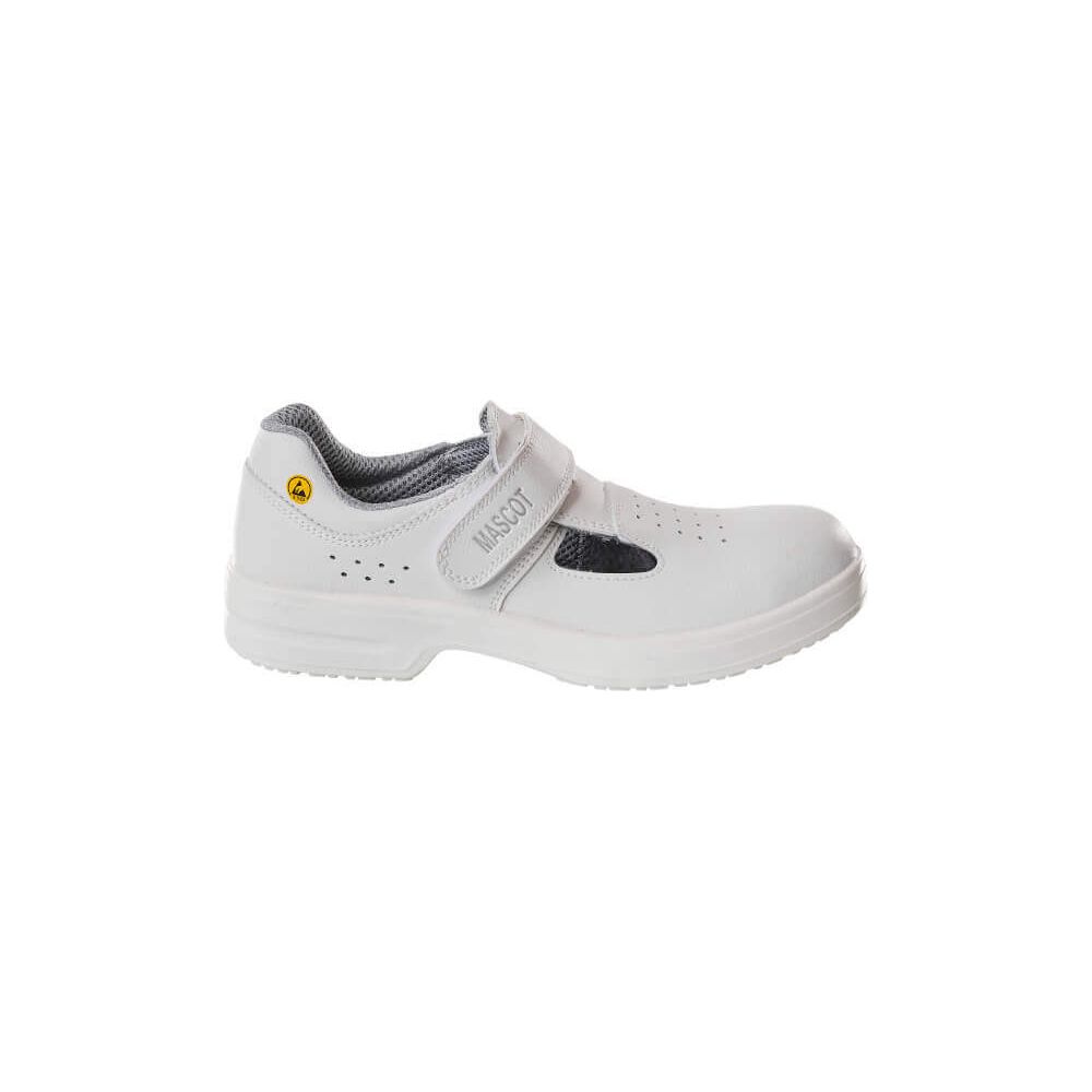 Mascot Safety Work Sandals F0801-906 Front #colour_white