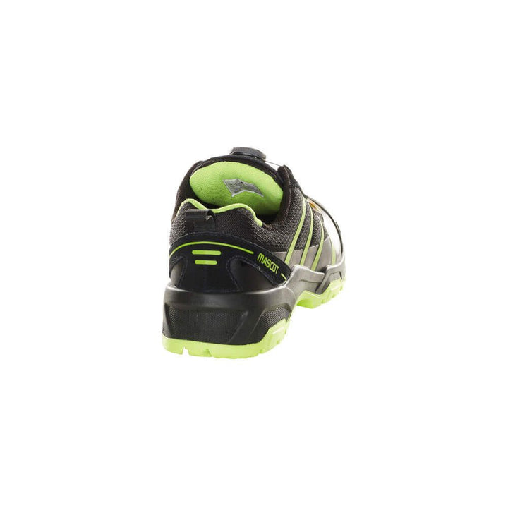 Mascot Safety Work Shoes S1P F0125-773 Left #colour_black-hi-vis-yellow