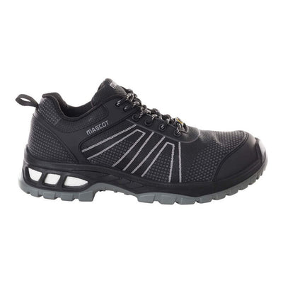 Mascot Safety Work Shoes S1P F0130-849 Front #colour_black-anthracite-grey