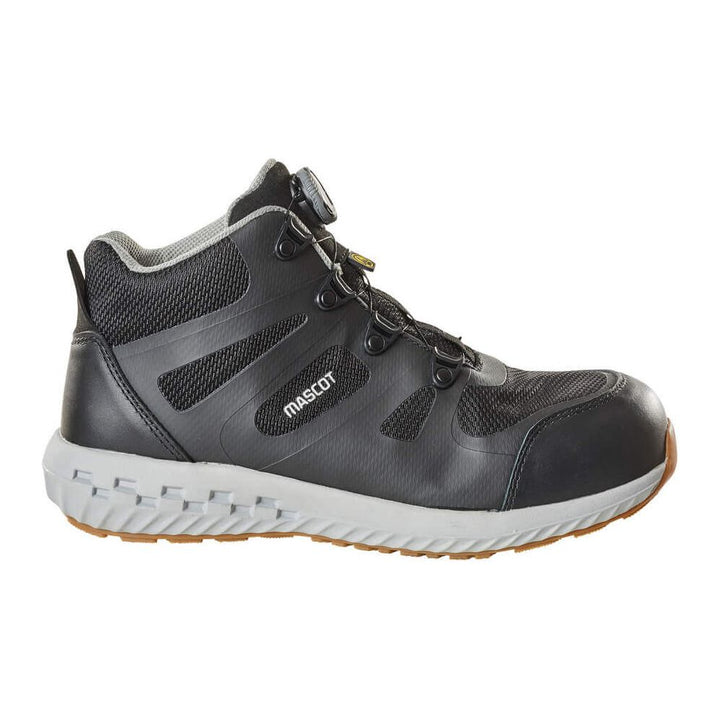 Mascot Safety Work Shoes S1P F0302-946 Front #colour_black