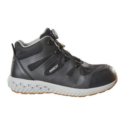 Mascot Safety Work Shoes S1P F0302-946 Front #colour_black