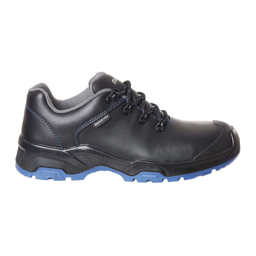Mascot Safety Work Shoes S3 F0140-902 Front #colour_black-royal-blue