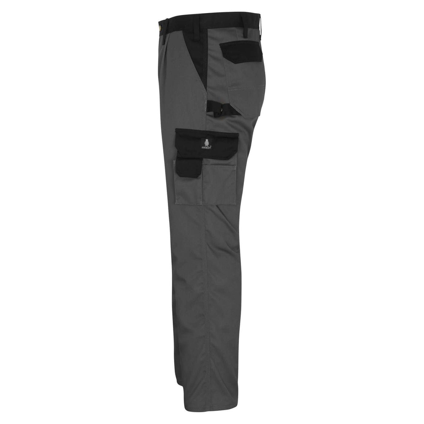 Mascot Salerno Work Trousers 06279-430 Right #colour_anthracite-grey-black