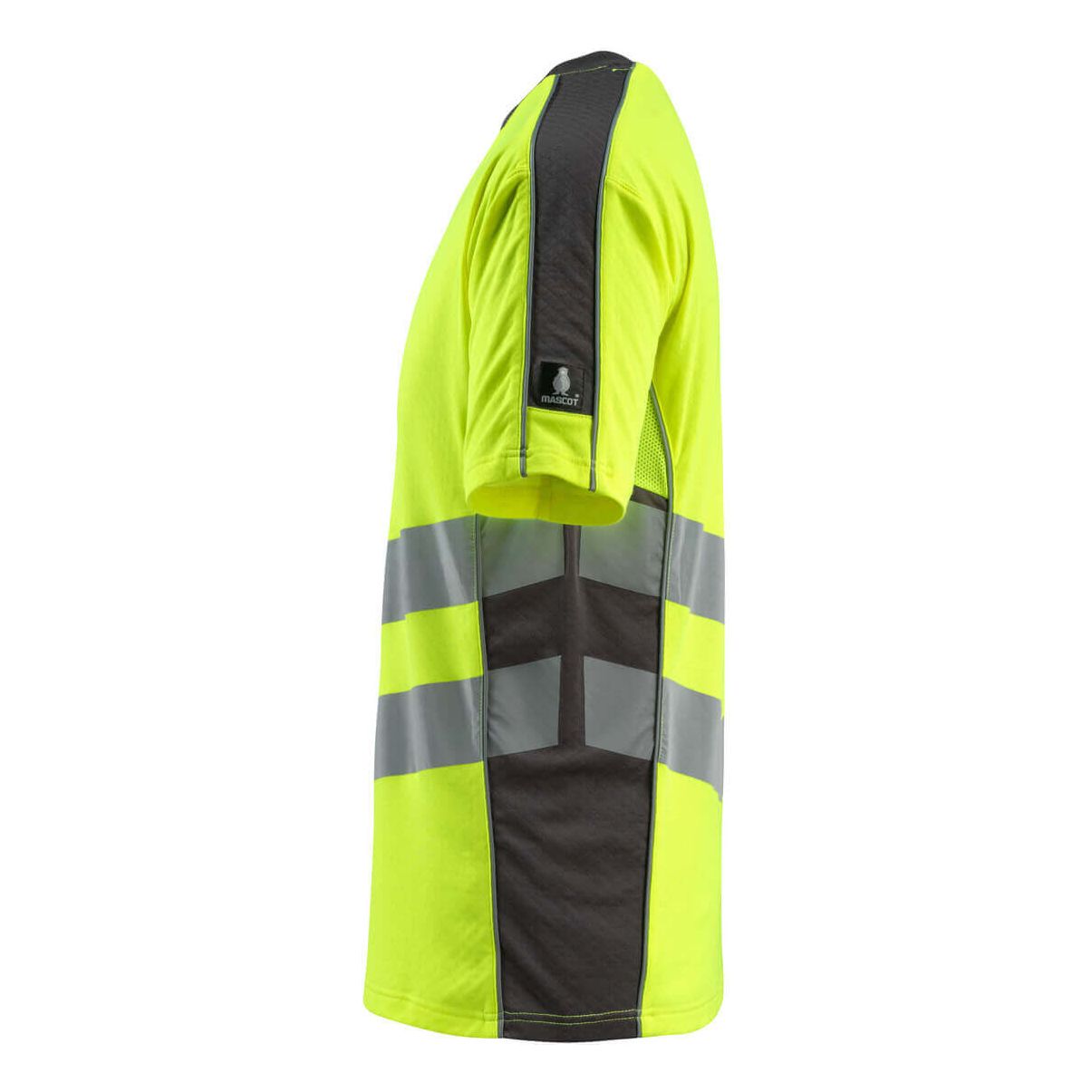 Mascot Sandwell Hi-Vis T-shirt 50127-933 Right #colour_hi-vis-yellow-dark-anthracite-grey