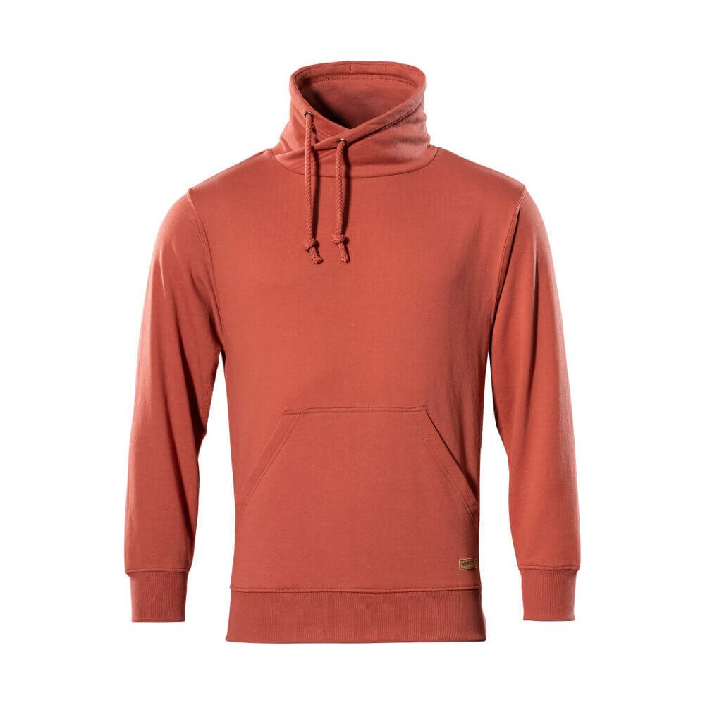Mascot Soho Sweatshirt Drawstring Collar 50598-280 Front #colour_rust-red