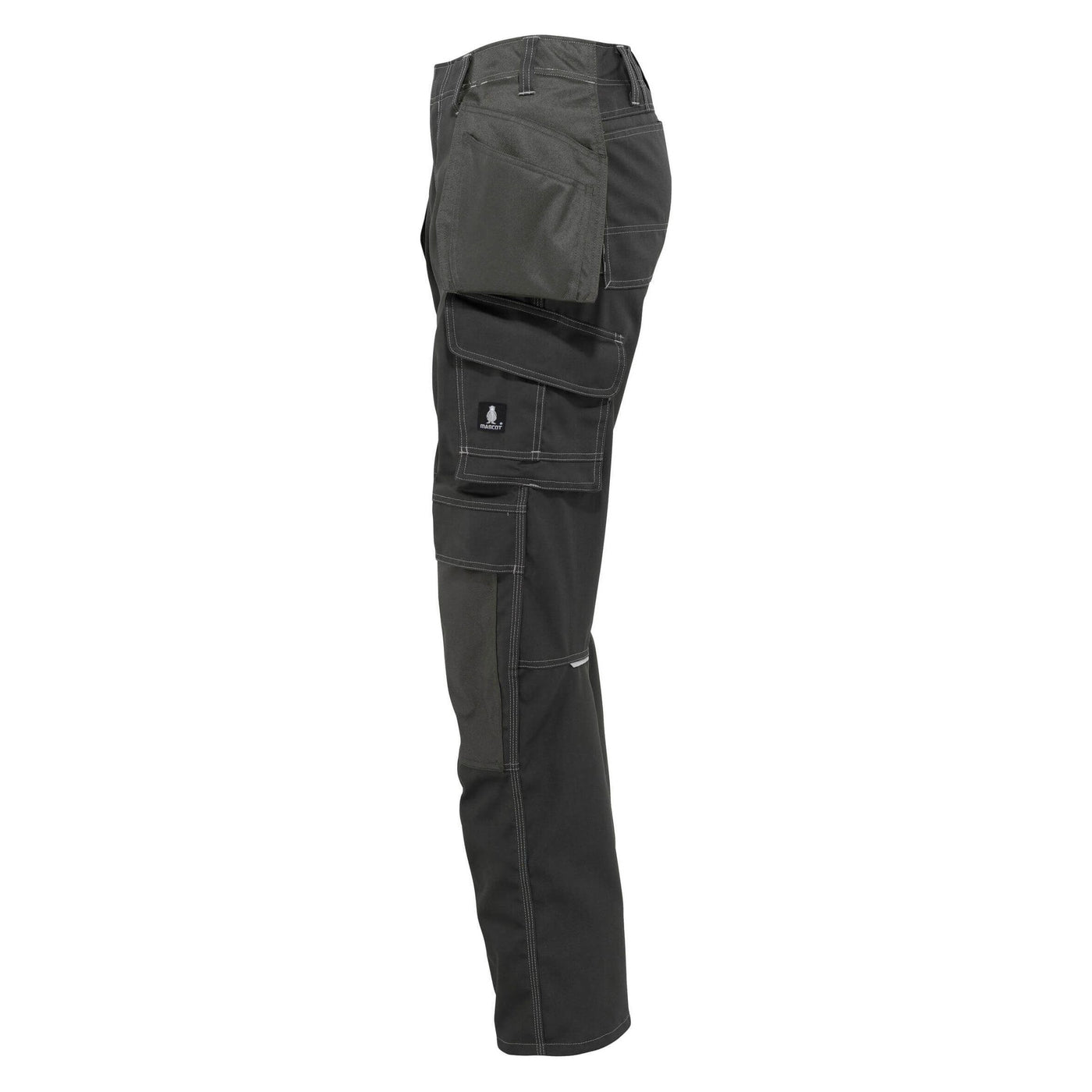 Mascot Springfield Trousers Keepad and Holster pockets 10131-154 Right #colour_dark-anthracite-grey