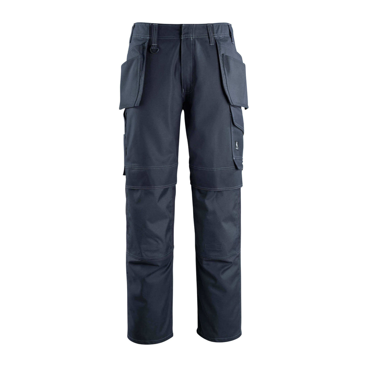 Mascot Springfield Trousers Keepad and Holster pockets 10131-154 Front #colour_dark-navy-blue