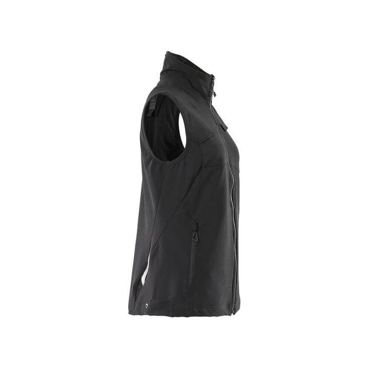 Mascot Stretch Gilet 18375-511 Left #colour_black