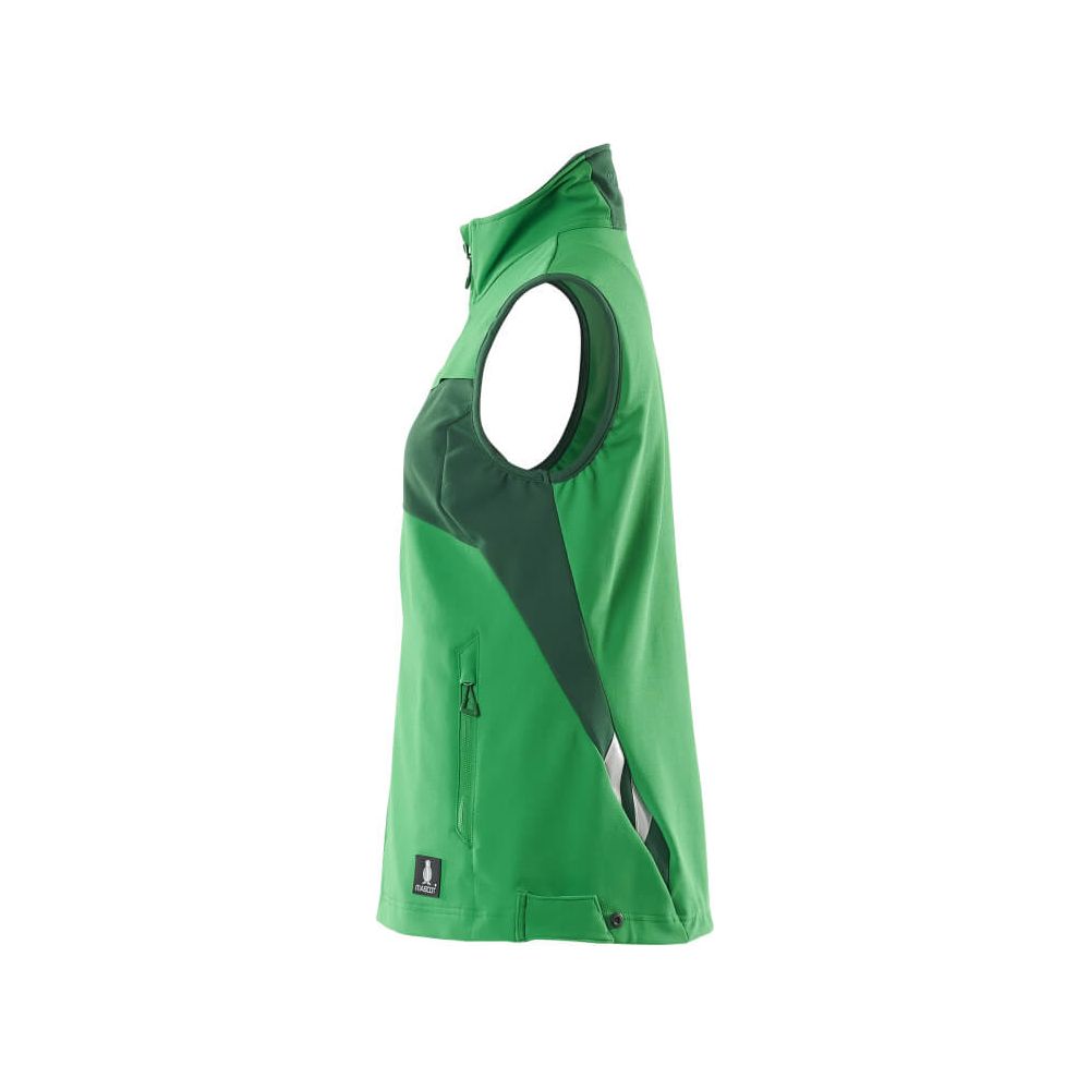 Mascot Stretch Gilet 18375-511 Right #colour_grass-green-green