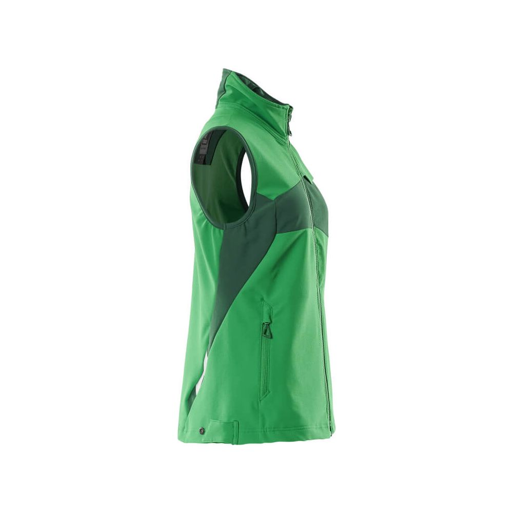 Mascot Stretch Gilet 18375-511 Left #colour_grass-green-green