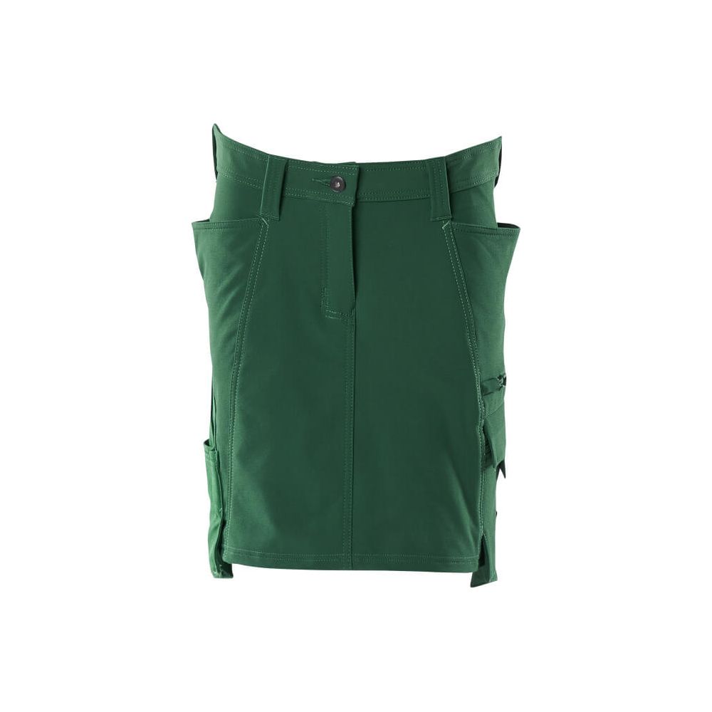 Mascot Stretch Work Skirt 18247-511 Front #colour_green